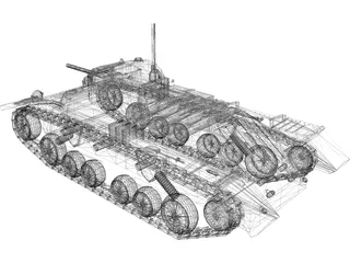 Valentine II 3D Model preview