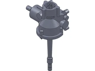 Bell 206 Gearbox 3D Model preview
