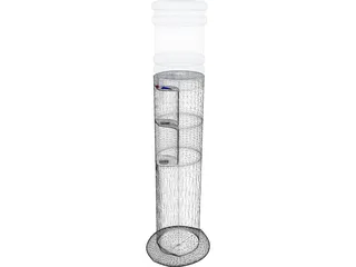 Water Dispenser 3D Model preview