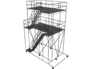 Scaffold 3D Model preview
