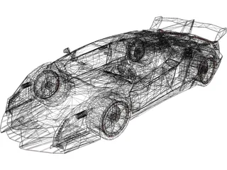 Lamborghini Veneno (2013) 3D Model preview