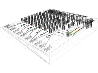 Phonic MM1705 3D Model preview