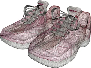 Reebok Sports Footwear 3D Model preview