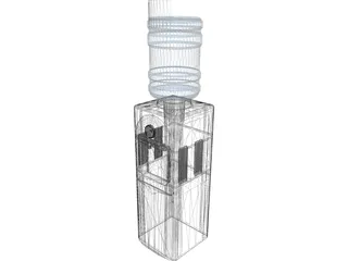Dispenser 3D Model preview