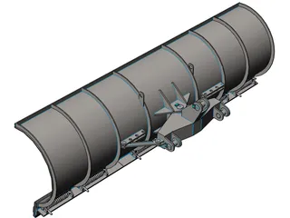 Snow Plow 3D Model preview