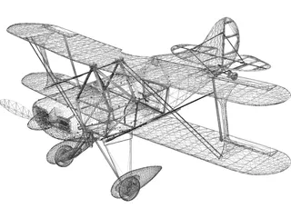 Pitts Special S-1 3D Model preview