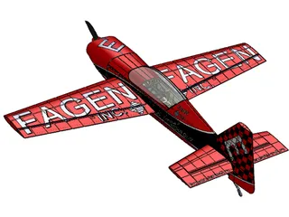 MX Aircraft MX2 3D Model preview