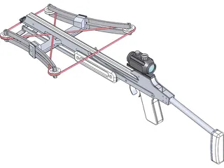 Crossbow 3D Model preview