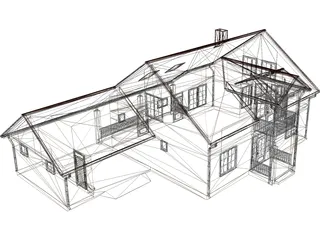 House 3D Model preview