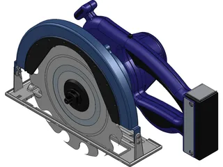 Skillsaw 3D Model preview