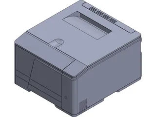Printer HP LaserJet Colour Pro 200 M251N 3D Model preview
