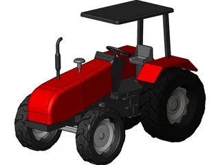 Valtra 125i 3D Model preview