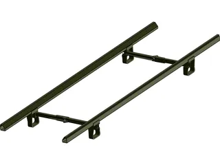 Military Stretcher 3D Model preview