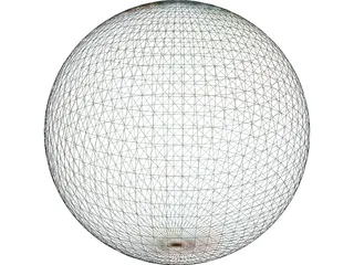Earth Globe 3D Model preview
