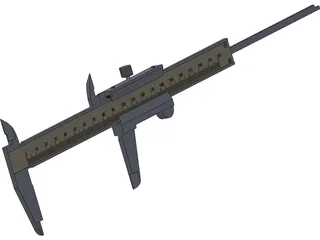 Caliper 3D Model preview
