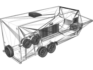 Jayco Camper 3D Model preview