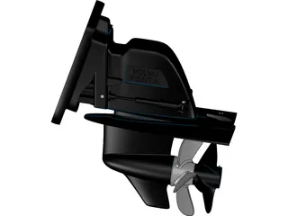 Volvo Penta Stern Drive 3D Model preview
