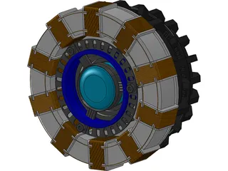 Iron Man Arc Reactor 3D Model preview
