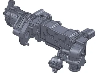 Accelerator Body 3D Model preview