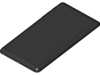 Galaxy Nexus 7 Tablet 3D Model preview
