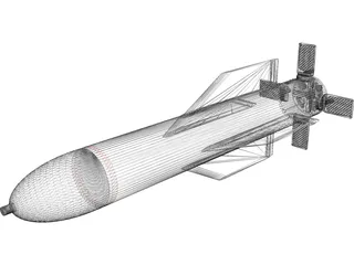 Massive Ordnance Penetraor (MOAB) 3D Model preview