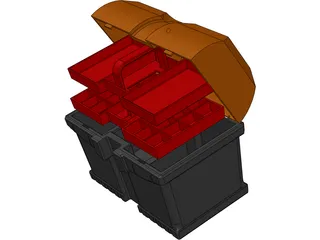 Tool Bag 3D Model preview