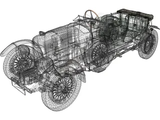 Bentley (1930) 3D Model preview