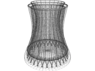 Nuclear Plant 3D Model preview