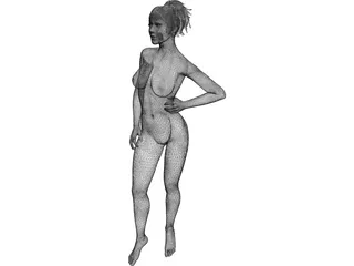 Woman 3D Model preview