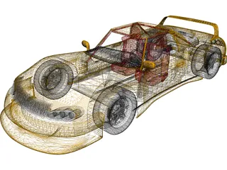 Excalibur Racing FVH 3D Model preview