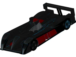 Audi R10 TDi Le Mans 3D Model preview