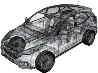 Hyundai ix35 (2011) 3D Model preview