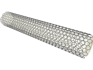 Nanotubes 3D Model preview