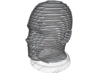 Head 3D Model preview