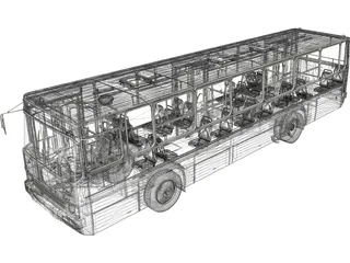 Ikarus 263 3D Model preview