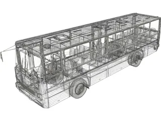 Ikarus 256.44 3D Model preview