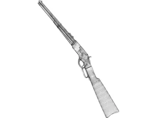 Winchester 1873 SRC 3D Model preview