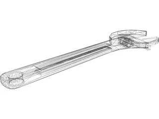 Wrench 3D Model preview