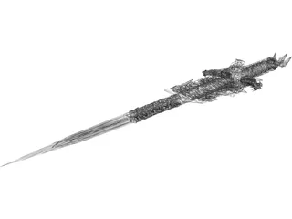 Sword Dragoon 3D Model preview