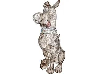 Scooby 3D Model preview