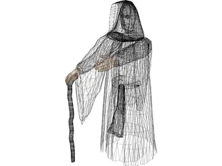 Star Wars Emperor 3D Model preview