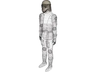 Star Wars Driver 3D Model preview
