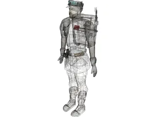 Star Wars Hoth 3D Model preview