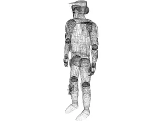 Star Wars Scout 3D Model preview