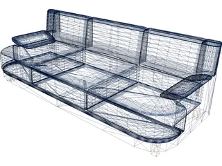 Sofa 3D Model preview