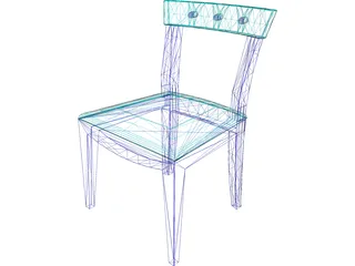 Desk Chair 3D Model preview