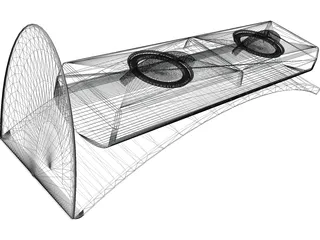 Altec Lansing 2100 Satellite 3D Model preview