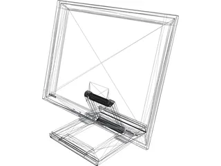 Samsung SyncMaster 172T Display 3D Model preview