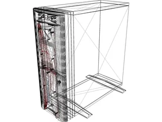 Thermaltake Xaser III 3D Model preview