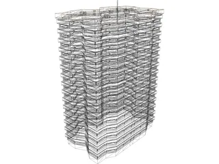 Appartments 3D Model preview